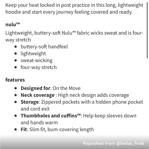 Lululemon Every Journey Hoodie II. Gorgeous peach, Fits true to size. GUC - Picture 16 of 16